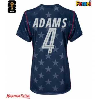 Statele Unite Tyler Adams #4 Echipament de Fotbal Replică Mondial 2026 Femei Deplasare
